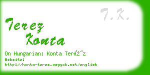 terez konta business card